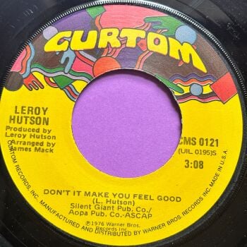 Leroy Hutson-Don't it make you feel good-Curtom E+