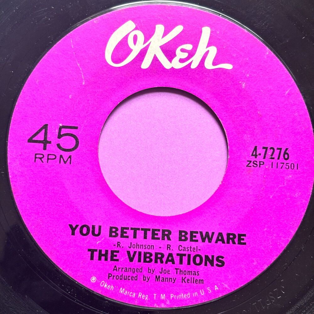 Vibrations-You better be aware-Okeh E