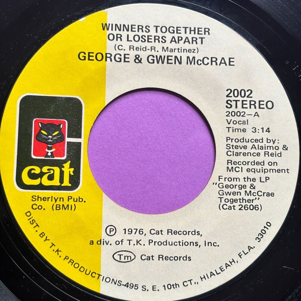 George & Gwen McCrae-Winners together losers apart-Cat E+