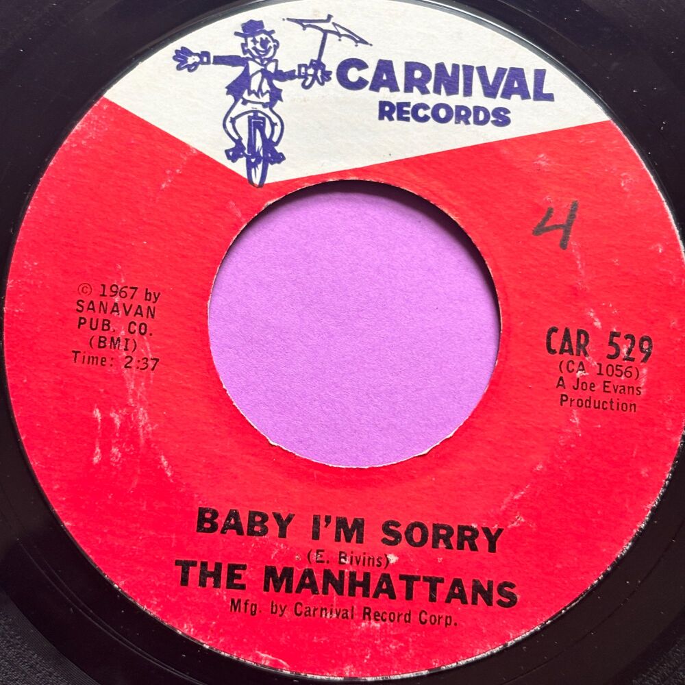 Manhattans-Baby I'm sorry-Carnival E+