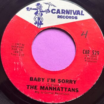 Manhattans-Baby I'm sorry-Carnival wol E+