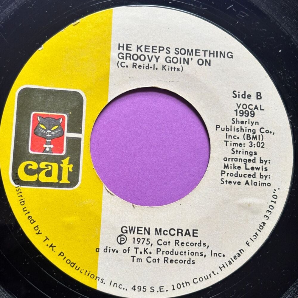 Gwen McCrae-He keeps something groovy going on-Cat E+