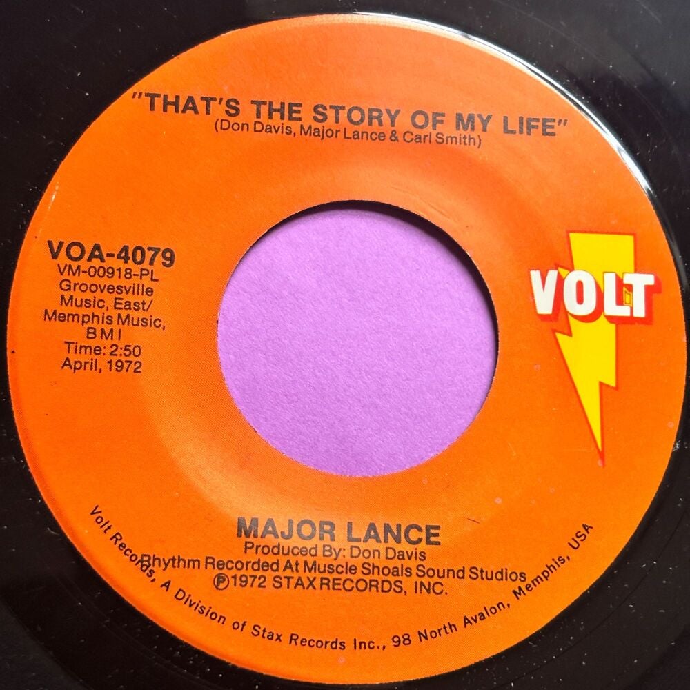 Major Lance-That's the story of my life-Volt E+