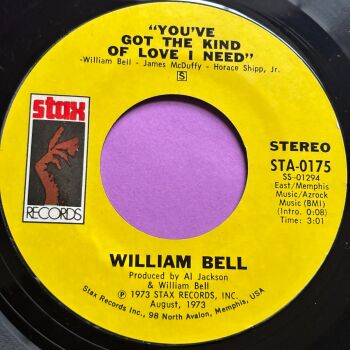 William Bell-You've got the kind of love I need-Stax E+