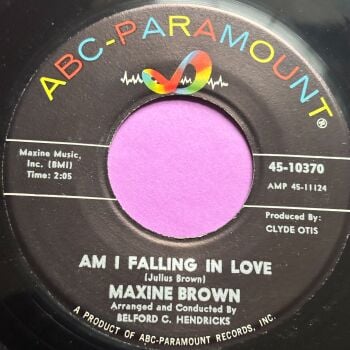 Maxine Brown-Am I falling in love-ABC E+