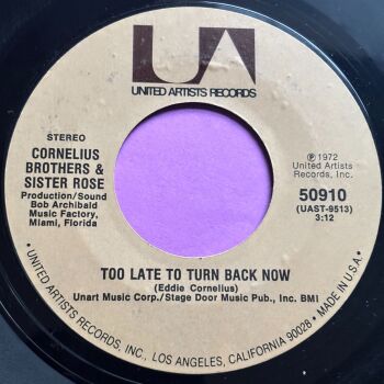Cornelius Brothers-Too late to turn back now-UA E+