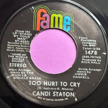 Candi Staton-Too hurt to cry-Fame E+