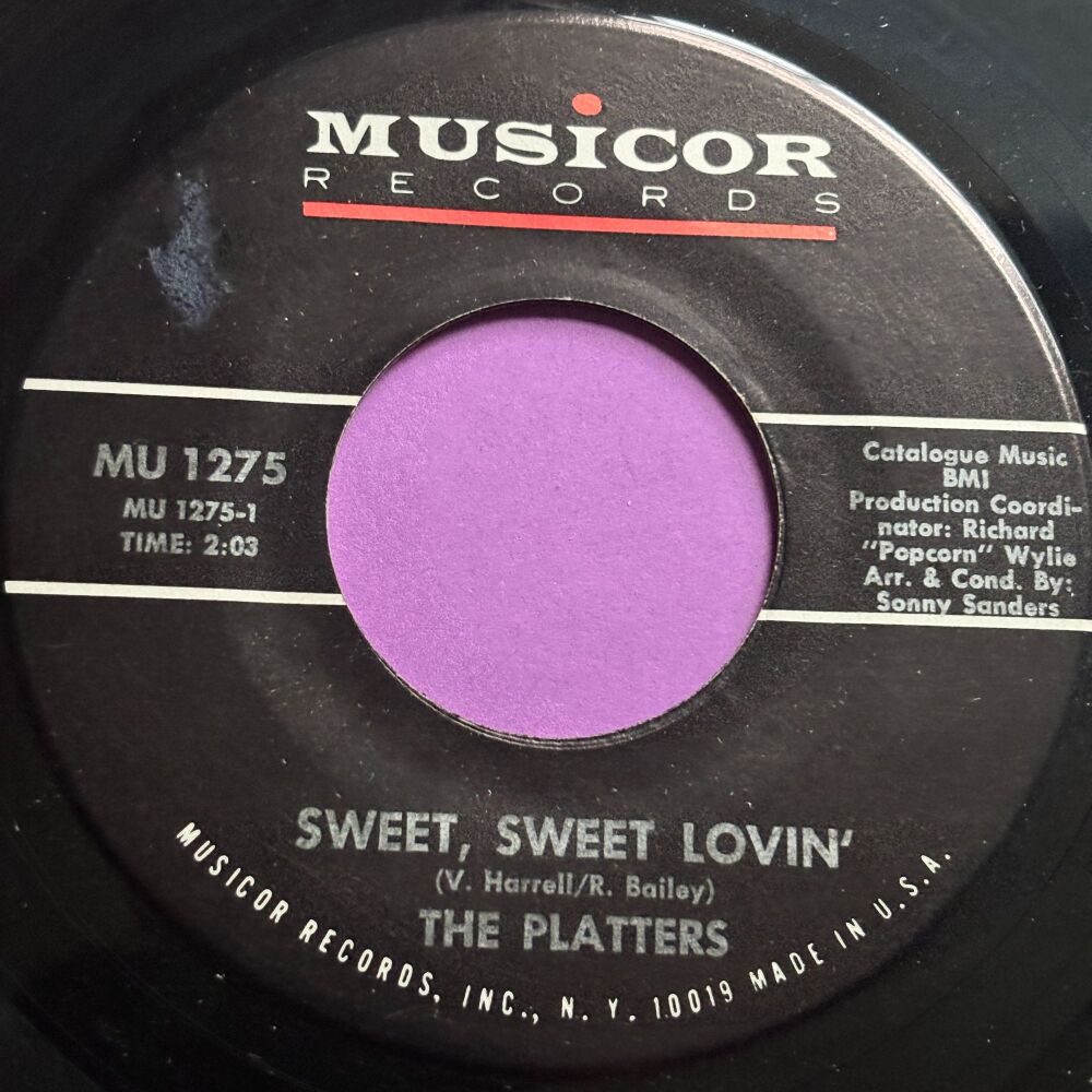 Platters-Sweet sweet lovin'-Musicor E+