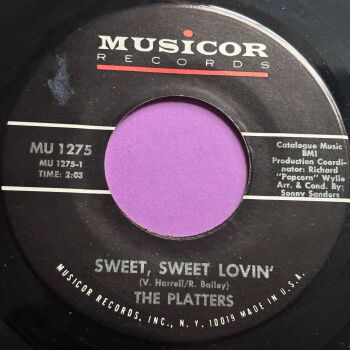 Platters-Sweet sweet lovin'-Musicor E+
