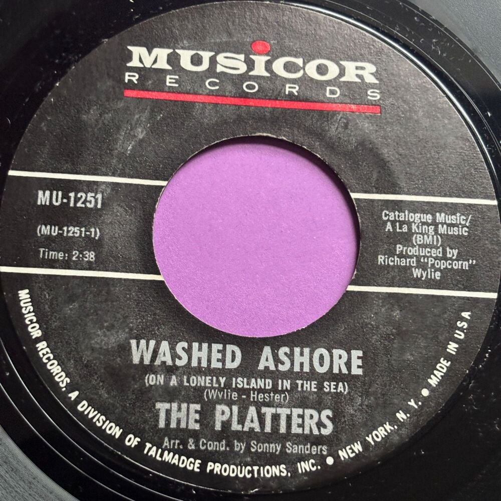 Platters-Washed ashore-Musicor E+