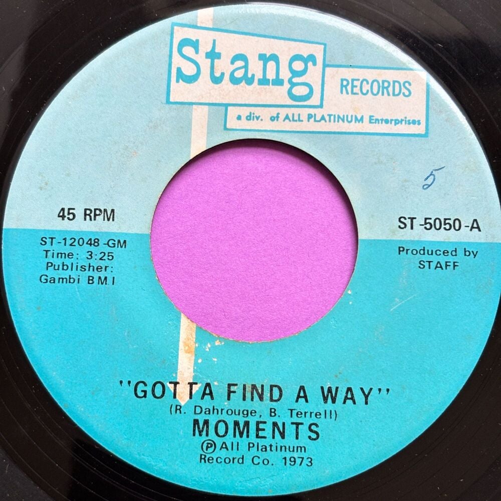 Moments-Gotta find a way-Stang E
