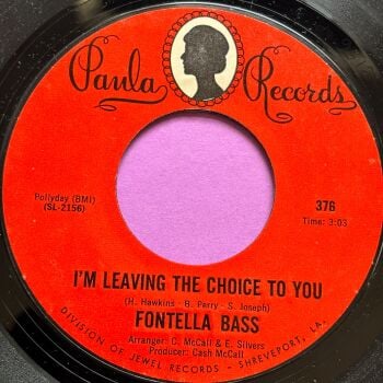 Fontella Bass-I'm leaving the choice up to you-Paula E+