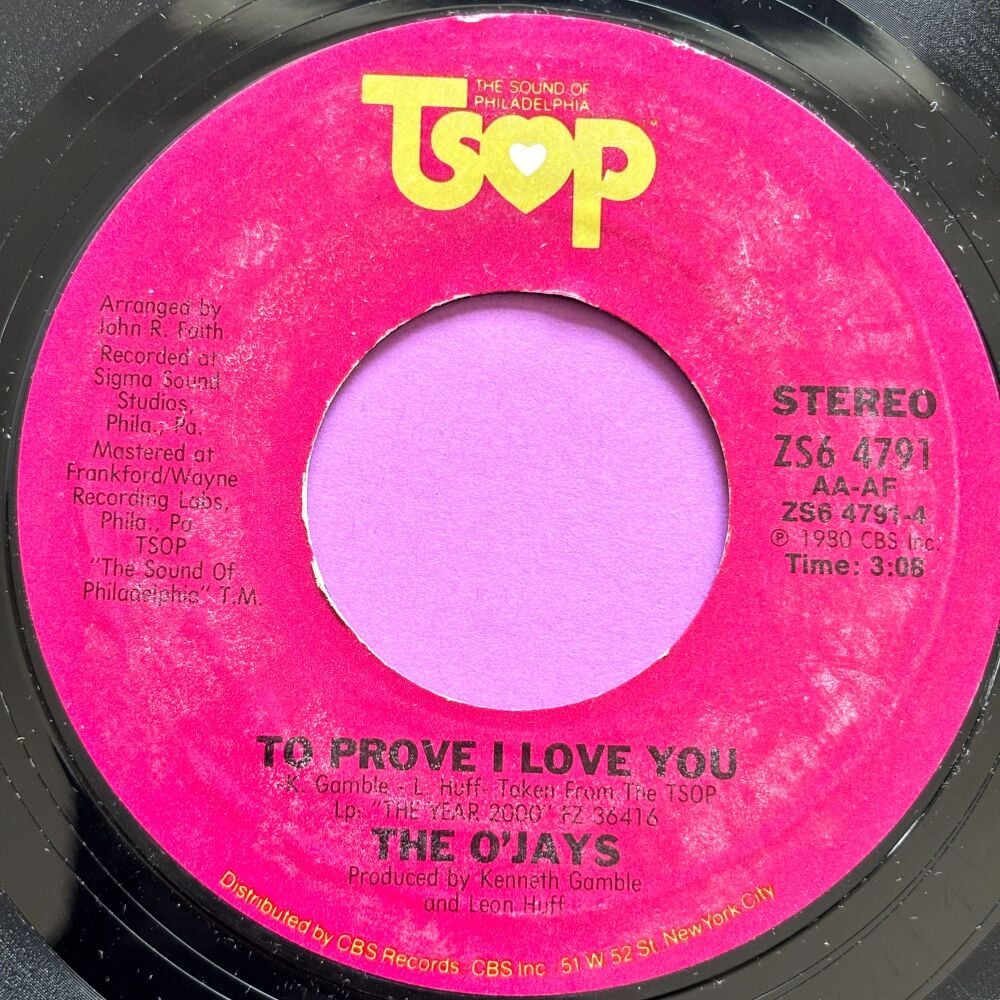 O'Jays-To prove I love you-TSOP E+