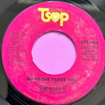 O'Jays-To prove I love you-TSOP E+