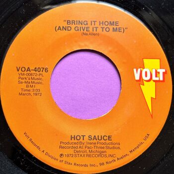 Hot Sauce-Bring it home/ Echoes from the past-Volt E+