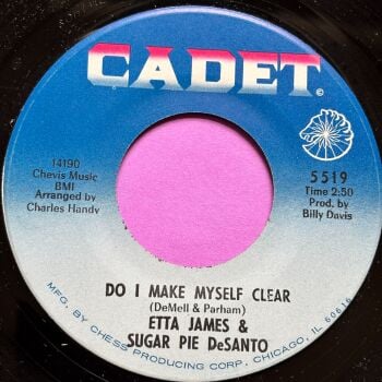 Etta James & Sugar Pie DeSanto-Do I make myself clear-Cadet E