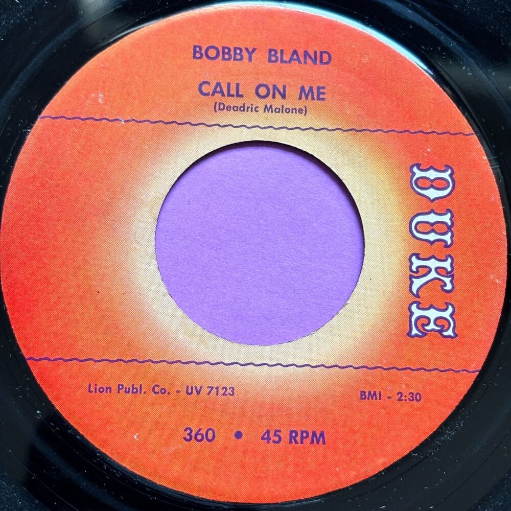 Bobby Bland-Call on me-Duke E+