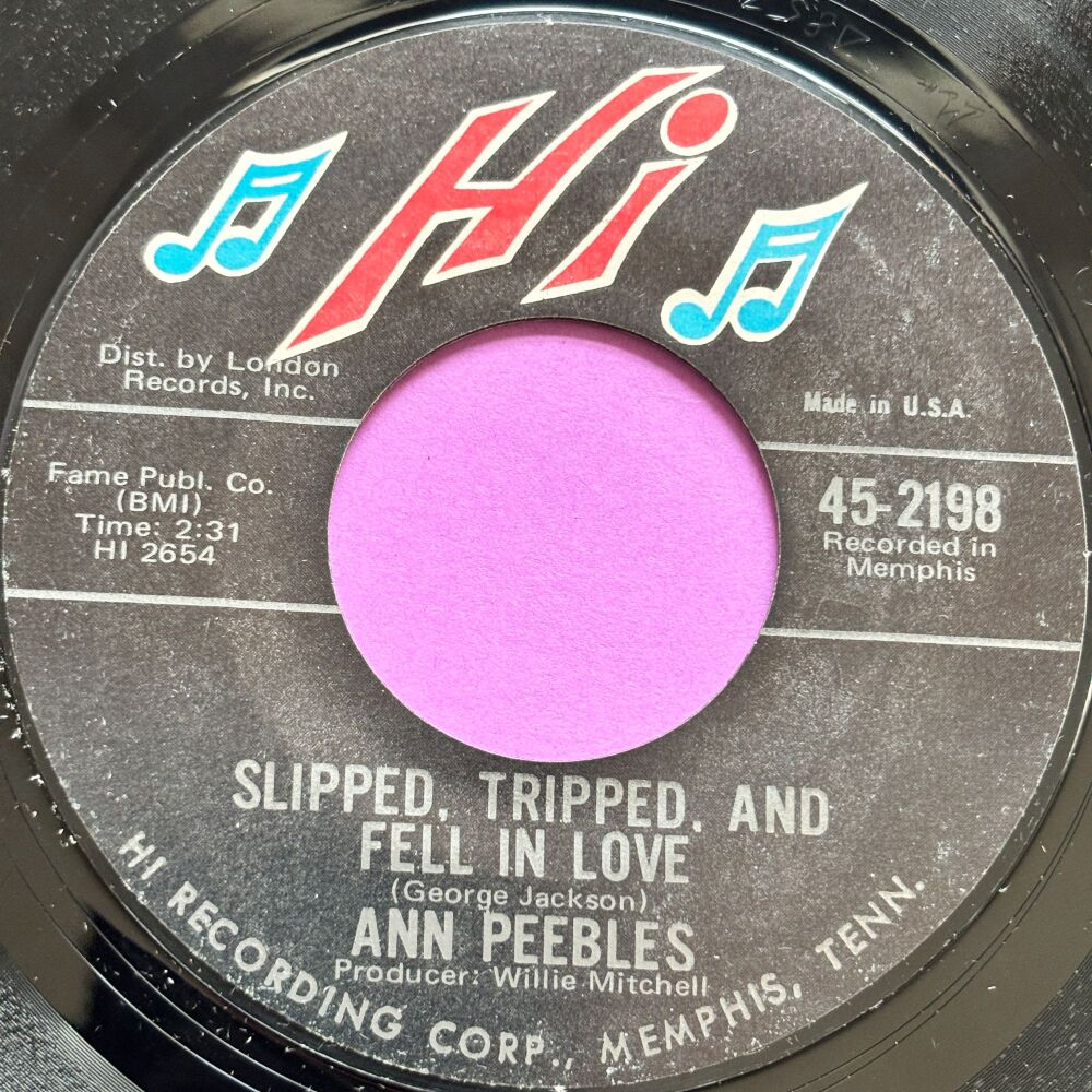 Ann Peebles-Slipped, tripped and fell in love-Hi E+