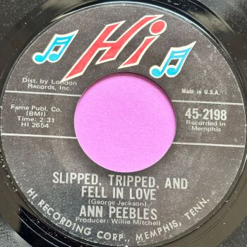 Ann Peebles-Slipped, tripped and fell in love-Hi E+