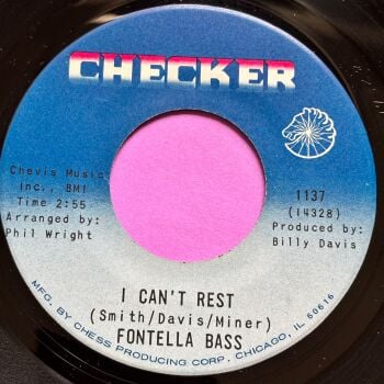 Fontella Bass-I can't rest-Checker E+