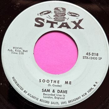 Sam & Dave-Soothe me-Stax E+