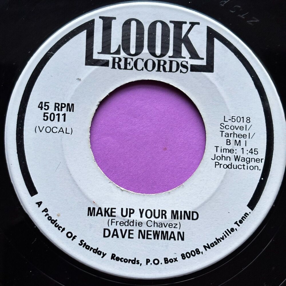 Dave Newman-Make up your mind-Look R E+