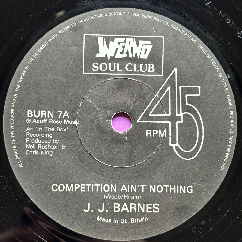 J.J Barnes-Competition ain't nothing-Unferno R E+