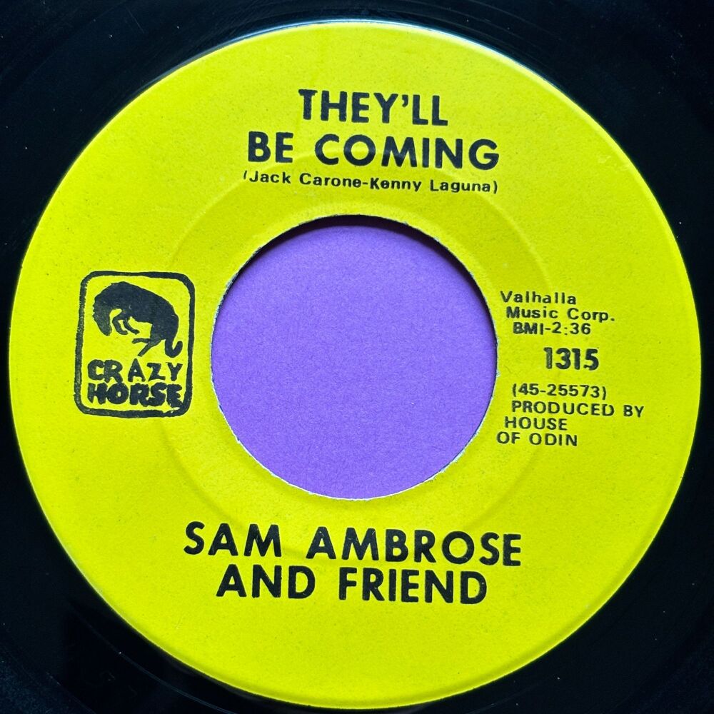 Sam Ambrose-They'll be coming-Crazy Horse R E+