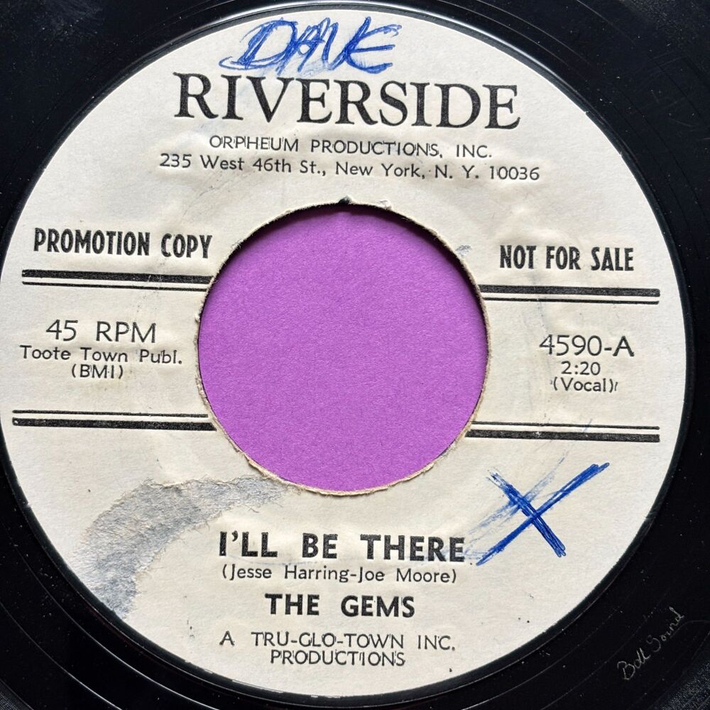 Gems-I'll be there-Riverside R vg
