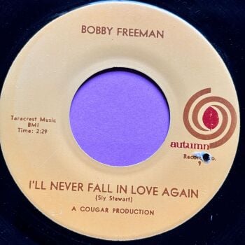Bobby Freeman-I'll never fall in love-Autumn R E+