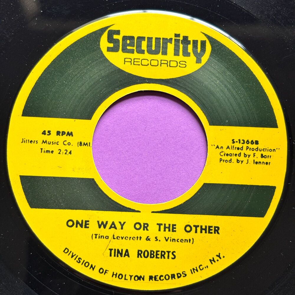 Tina Roberts-One way or the other-Security R E+