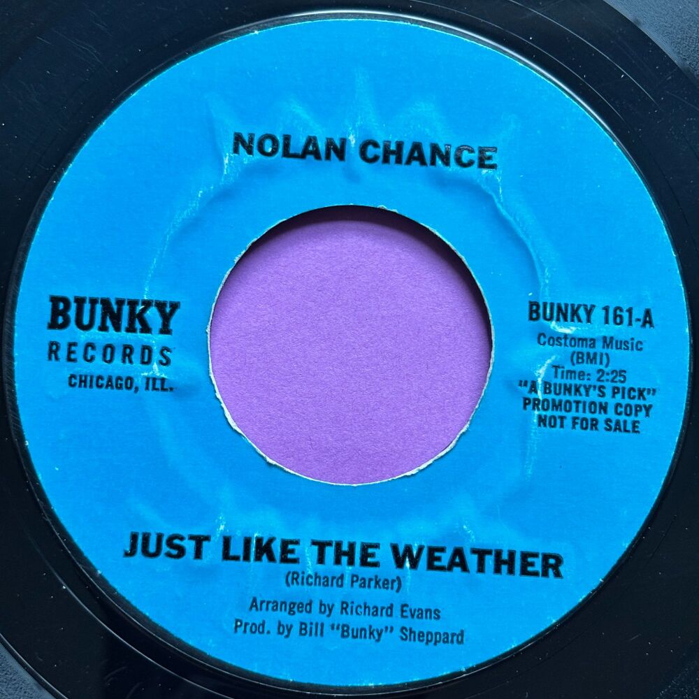 Nolan Chance-Just like the weather-Bunky R E
