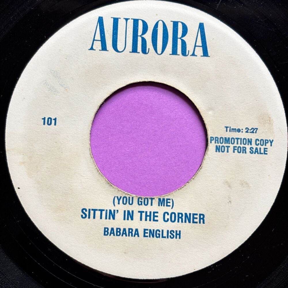 Barbara English-Sittin' in the corner-Aurora R vg+
