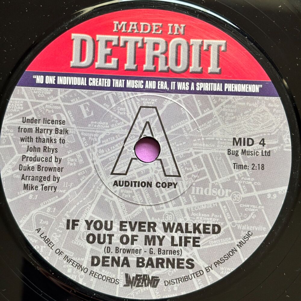 Dena Barnes-If you ever walked out of my life-Detroit R E+