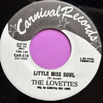 Lovettes-Little miss soul-Carnival R E