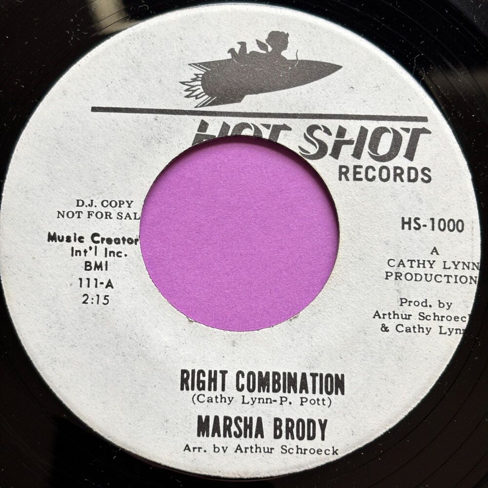 Marsha Brody-Right combination-Hot Shot R E+