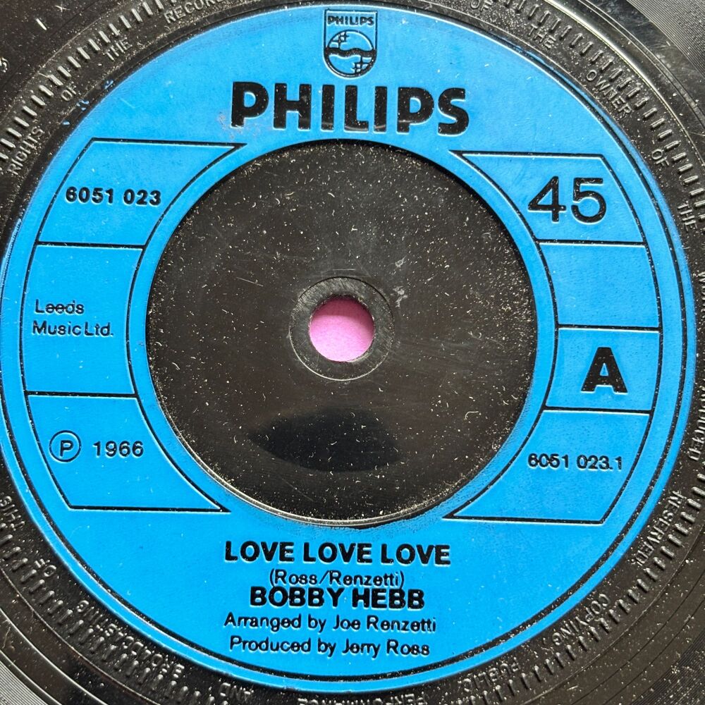 Bobby Hebb-Love love love-UK Philips 2nd E