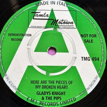 Gladys Knight-Here are the pieces of my broken heart-Motown R E+