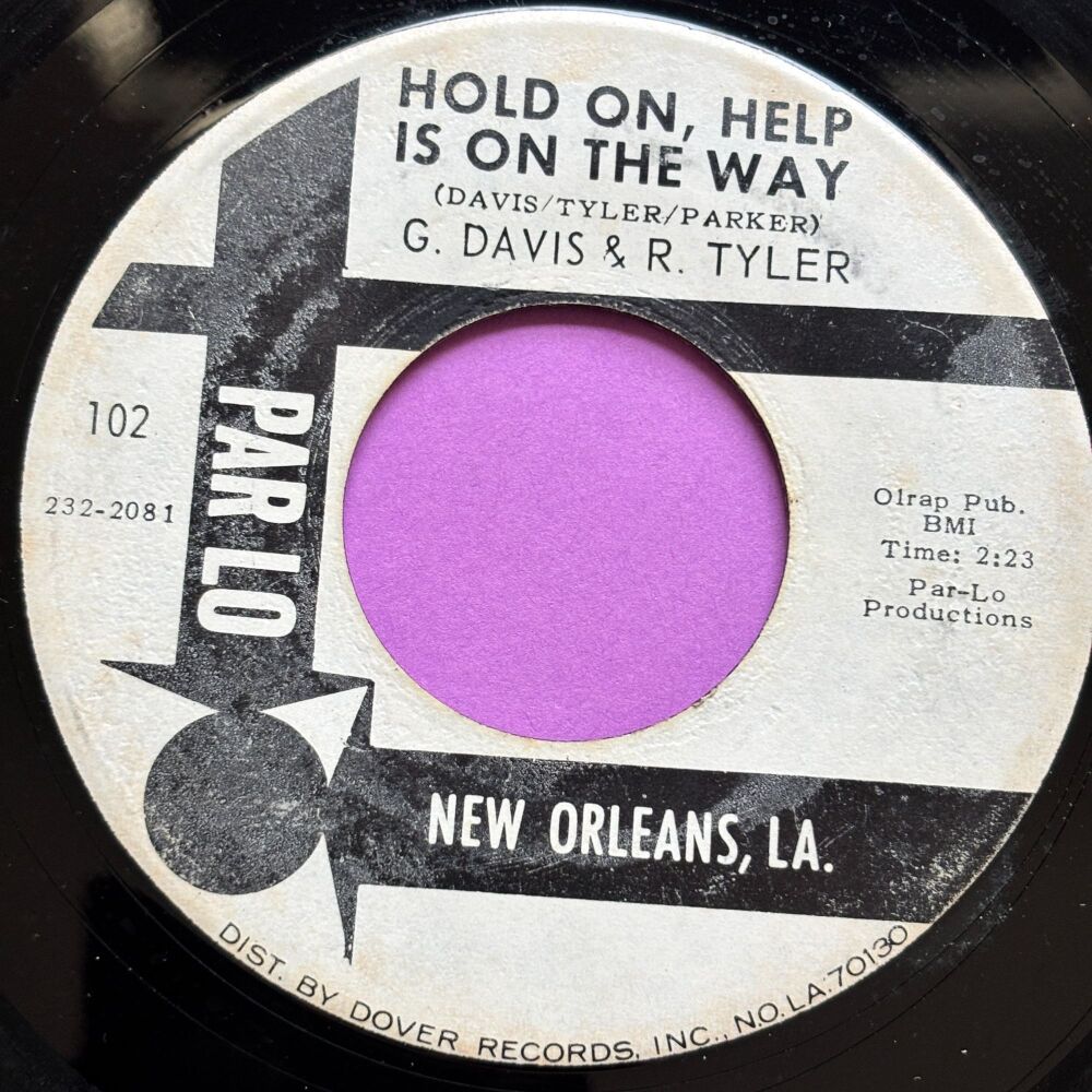 G. Davis-R. Tyler-Hold on help is on the way-Parlo R E+
