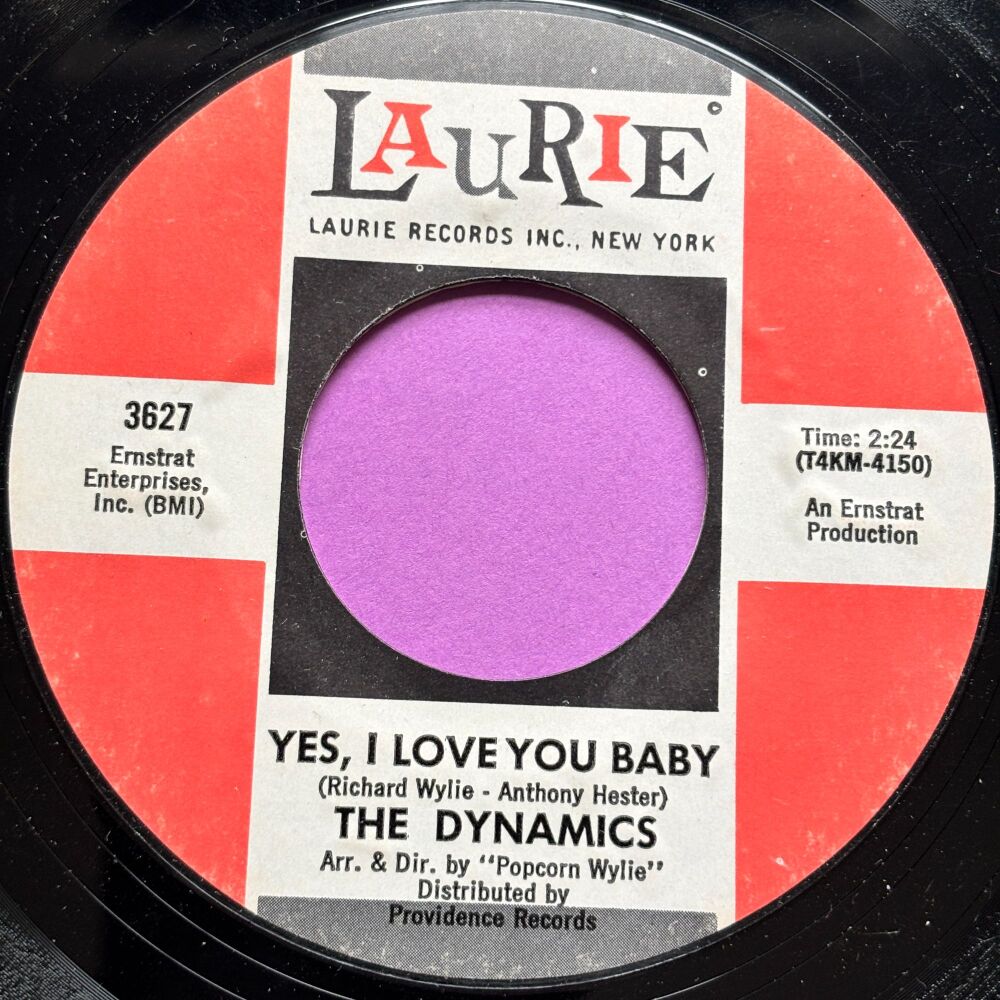 Dynamics-Yes I love you baby-Laurie R E+