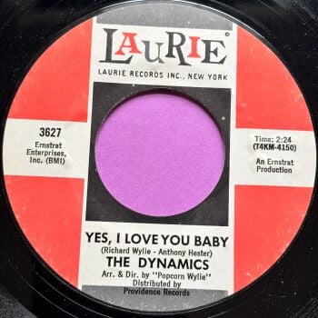 Dynamics-Yes I love you baby-Laurie R E+