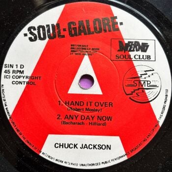 Chuck Jackson-Hand it over + 3 -Soul Galore E+