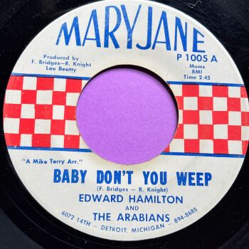 Edward Hamilton-Baby don't you weep-Mary Jane vg+