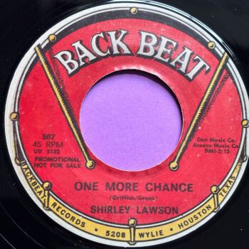 Shirley Lawson-One more chance-Back Beat R E+