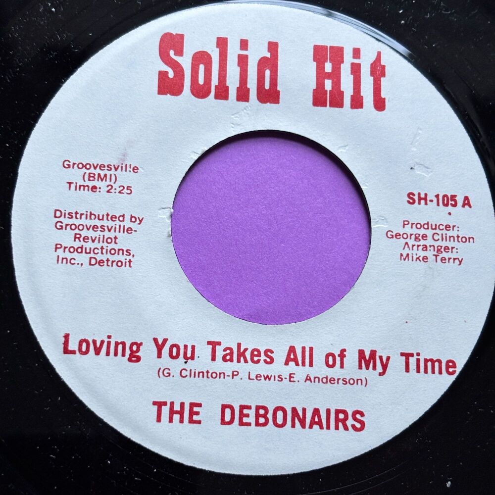 Debonairs-Loving you takes all of my time-Solid Hit R E+