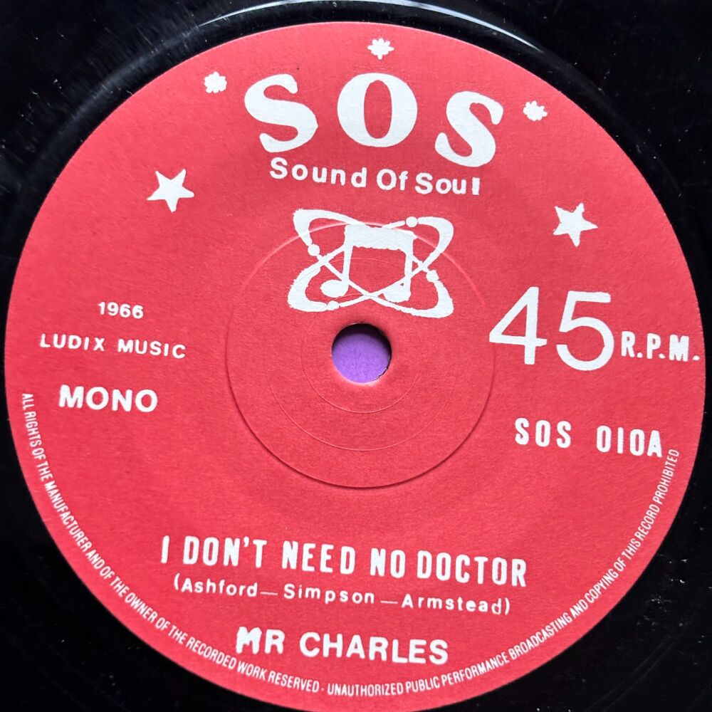 Ray Charles-I don't need no doctor-SOS R E