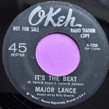 Major Lance-It's the beat-Okeh R E+