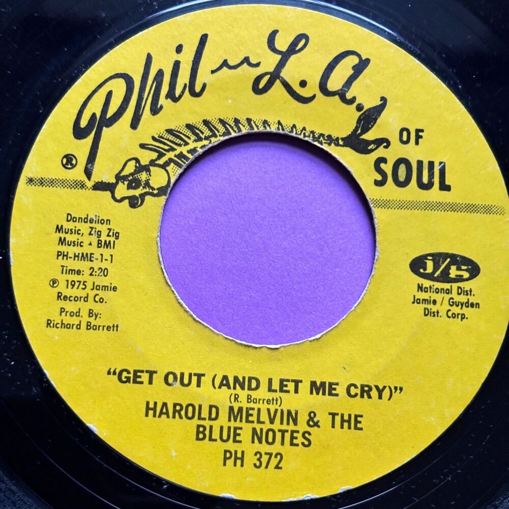 Harold Melvin-Get out-Phil of soul R