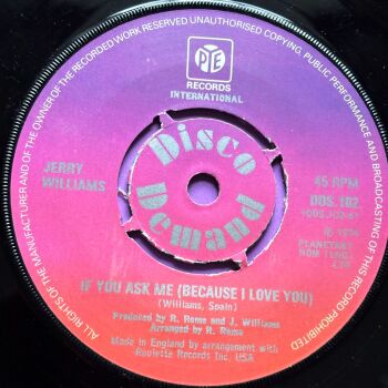 Jerry Williams-If you ask me-Pye E+