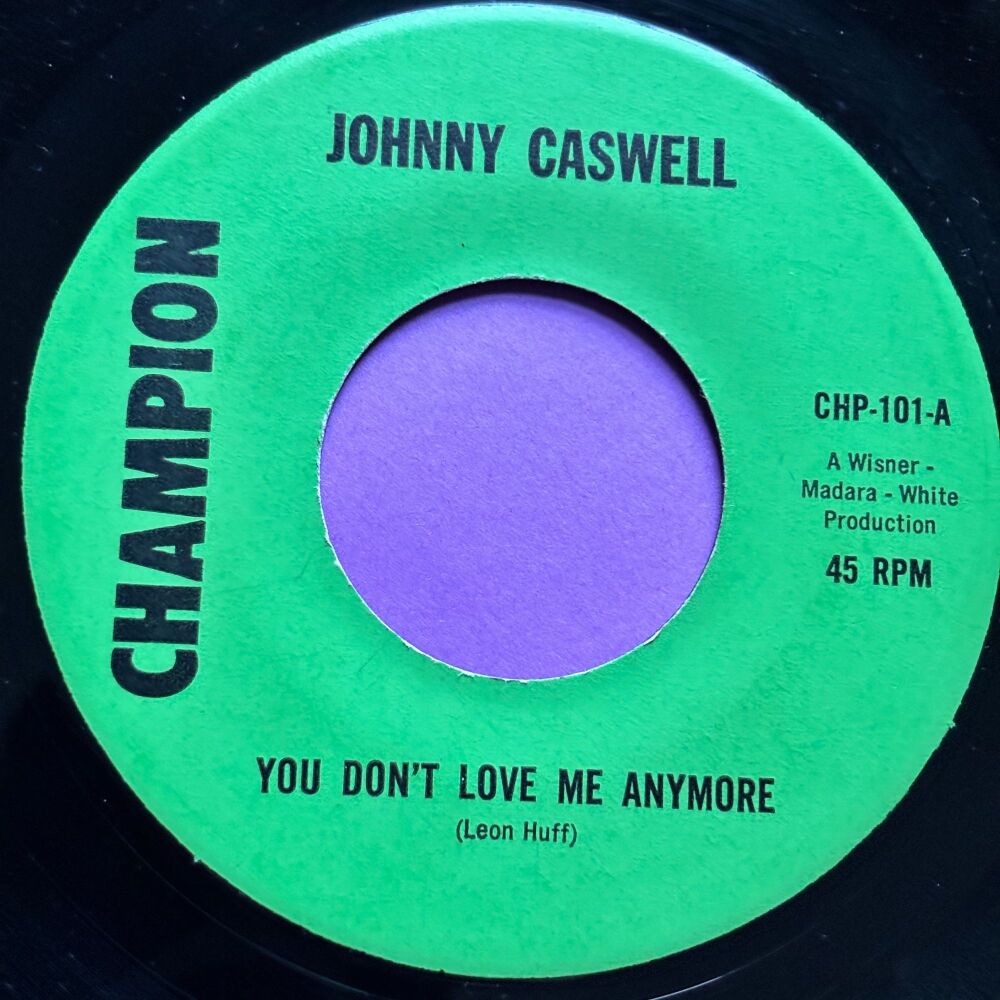 Johnny Caswell-You don't love me anymore-Champion R E+